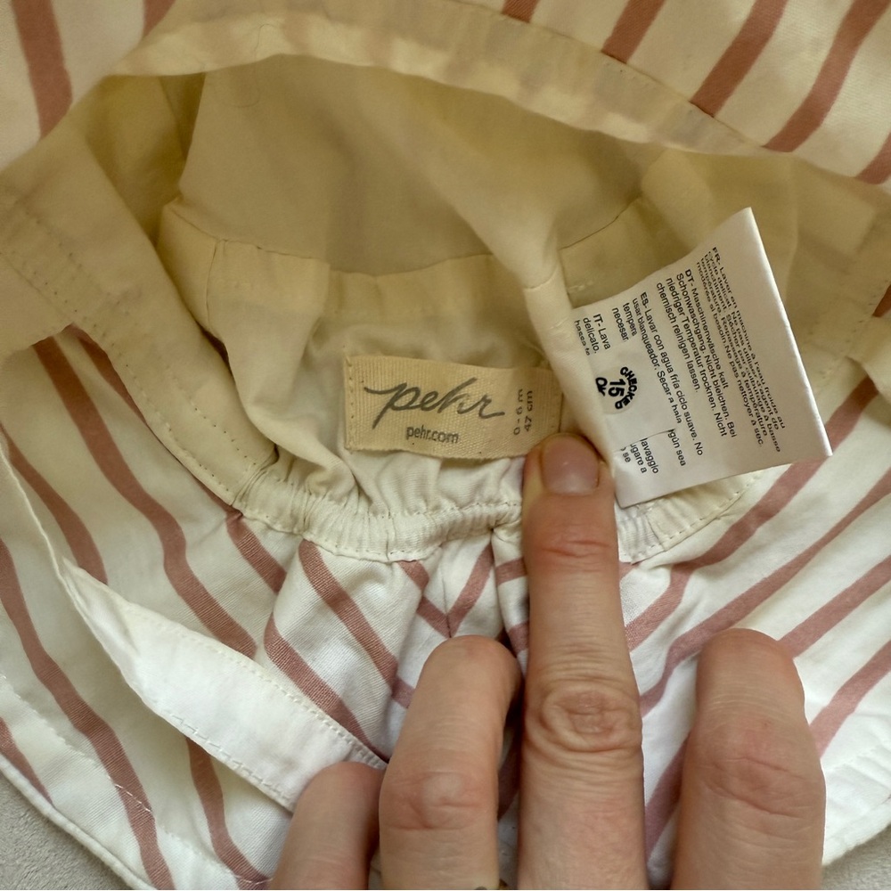 Pehr pink striped bucket hat - Picture 5 of 5